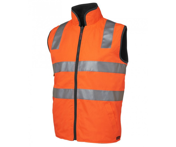 HI VIS Day Night Reversible Vest HI VIS Day Night Reversible Vest