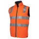 HI VIS Day Night Reversible Vest HI VIS Day Night Reversible Vest