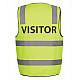 HI VIS Day & Night Visitors Safety Vest HI VIS Day & Night Visitors Safety Vest