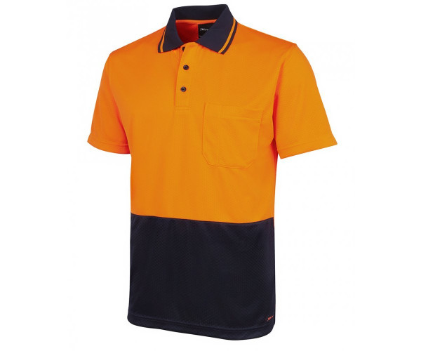 HI VIS JACQUARD NON CUFF POLO HI VIS JACQUARD NON CUFF POLO