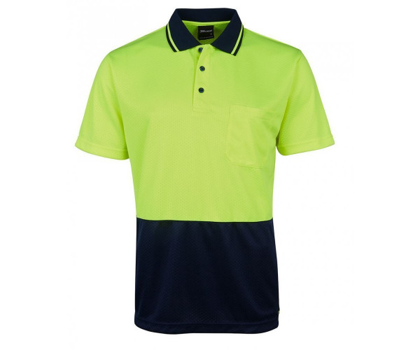 HI VIS JACQUARD NON CUFF POLO HI VIS JACQUARD NON CUFF POLO
