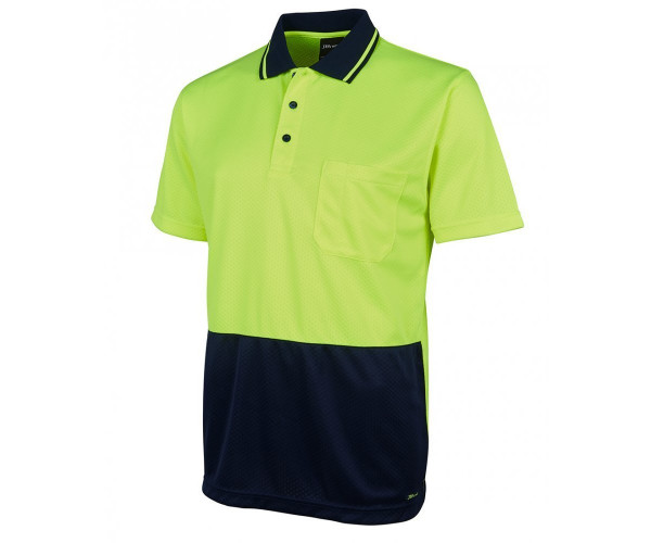 HI VIS JACQUARD NON CUFF POLO HI VIS JACQUARD NON CUFF POLO