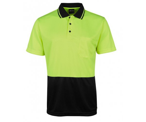 HI VIS JACQUARD NON CUFF POLO HI VIS JACQUARD NON CUFF POLO