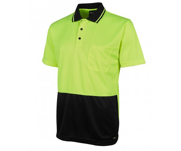 HI VIS JACQUARD NON CUFF POLO HI VIS JACQUARD NON CUFF POLO