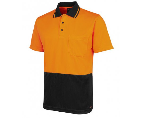 HI VIS JACQUARD NON CUFF POLO HI VIS JACQUARD NON CUFF POLO