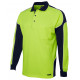 HI VIS L/S Arm Panel Polo