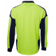 HI VIS L/S Arm Panel Polo