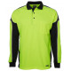 HI VIS L/S Arm Panel Polo