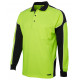 HI VIS L/S Arm Panel Polo