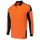 HI VIS L/S Arm Panel Polo