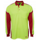 HI VIS L/S Arm Panel Polo