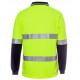 HI VIS L/S (D+N) Cotton Back Polo