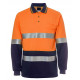 HI VIS L/S (D+N) Cotton Back Polo