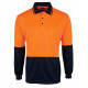 HI VIS L/S JACQUARD POLO