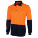 HI VIS L/S JACQUARD POLO