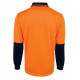 HI VIS L/S JACQUARD POLO
