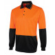 HI VIS L/S JACQUARD POLO