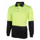 HI VIS L/S JACQUARD POLO
