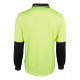 HI VIS L/S JACQUARD POLO