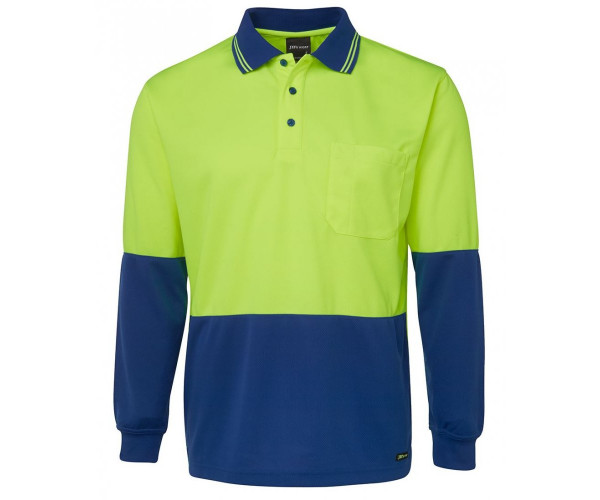 HI VIS L/S TRAD POLO HI VIS L/S TRAD POLO
