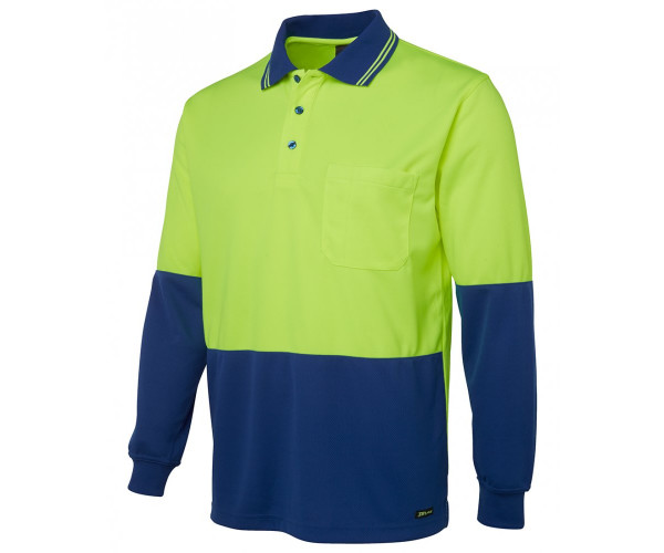 HI VIS L/S TRAD POLO HI VIS L/S TRAD POLO