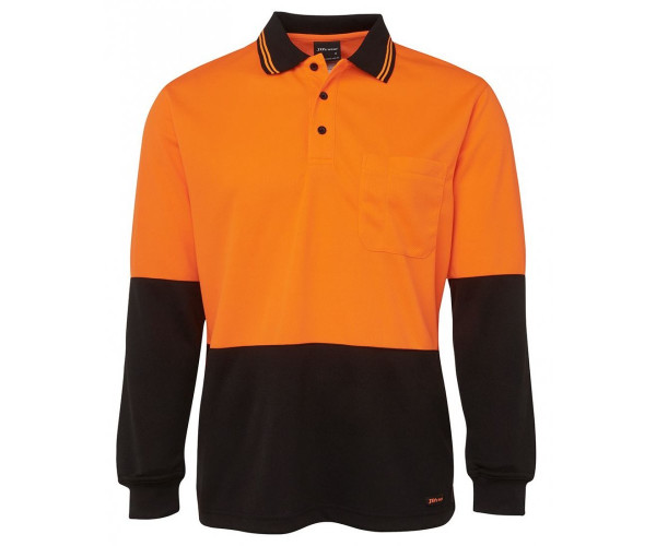 HI VIS L/S TRAD POLO HI VIS L/S TRAD POLO