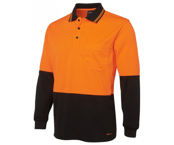 HI VIS L/S TRAD POLO HI VIS L/S TRAD POLO