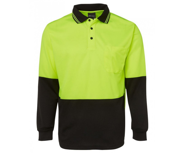 HI VIS L/S TRAD POLO HI VIS L/S TRAD POLO