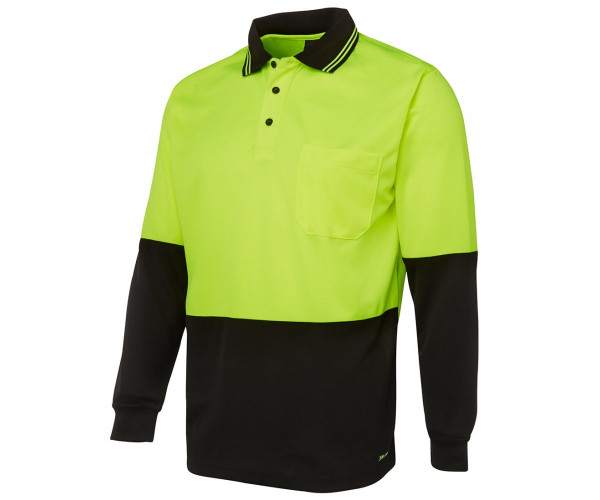 HI VIS L/S TRAD POLO HI VIS L/S TRAD POLO