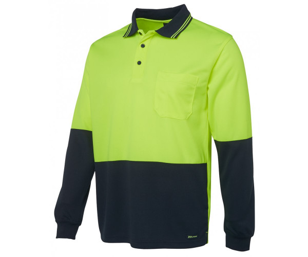 HI VIS L/S TRAD POLO HI VIS L/S TRAD POLO
