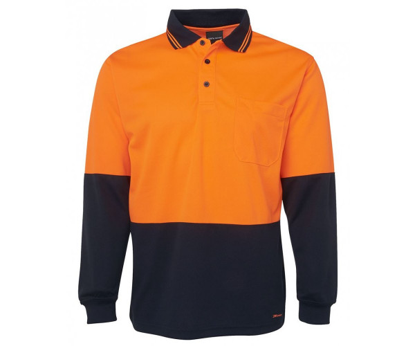 HI VIS L/S TRAD POLO HI VIS L/S TRAD POLO