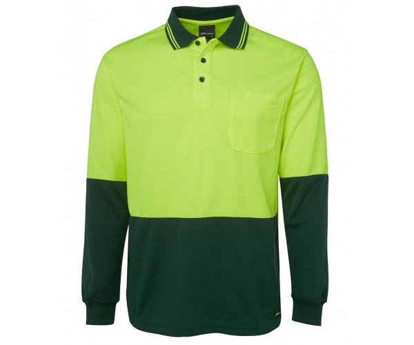 HI VIS L/S TRAD POLO HI VIS L/S TRAD POLO
