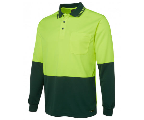 HI VIS L/S TRAD POLO HI VIS L/S TRAD POLO