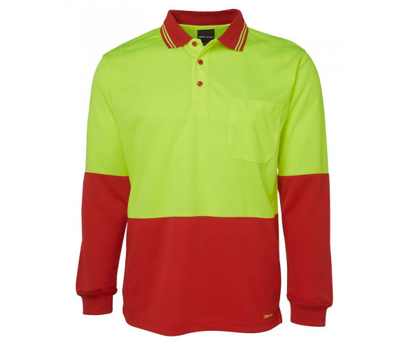 HI VIS L/S TRAD POLO HI VIS L/S TRAD POLO