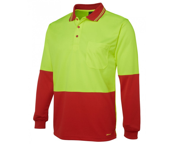 HI VIS L/S TRAD POLO HI VIS L/S TRAD POLO