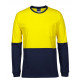 HI VIS Long Sleeve Crew Neck Cotton T-Shirt HI VIS Long Sleeve Crew Neck Cotton T-Shirt