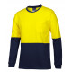 HI VIS Long Sleeve Crew Neck Cotton T-Shirt HI VIS Long Sleeve Crew Neck Cotton T-Shirt