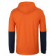 Hi Vis Long Sleeve Hooded Cotton T-Shirt Hi Vis Long Sleeve Hooded Cotton T-Shirt
