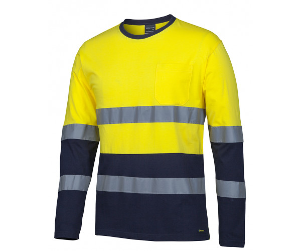 Day & Night Long Sleeve CREW NECK COTTON T-SHIRT Day & Night Long Sleeve CREW NECK COTTON T-SHIRT