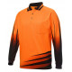 HI VIS Long Sleeve Sublimated Rippa Polo