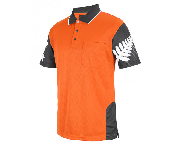 HI VIS NZ Fern Polo