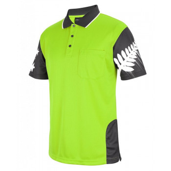 Hi Vis Nz Fern Polo
