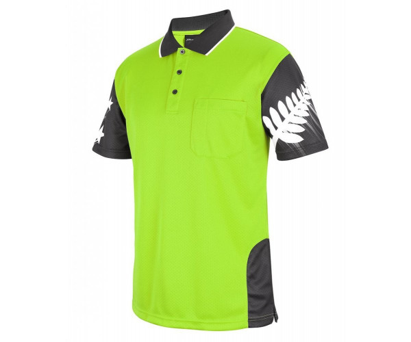 HI VIS NZ Fern Polo