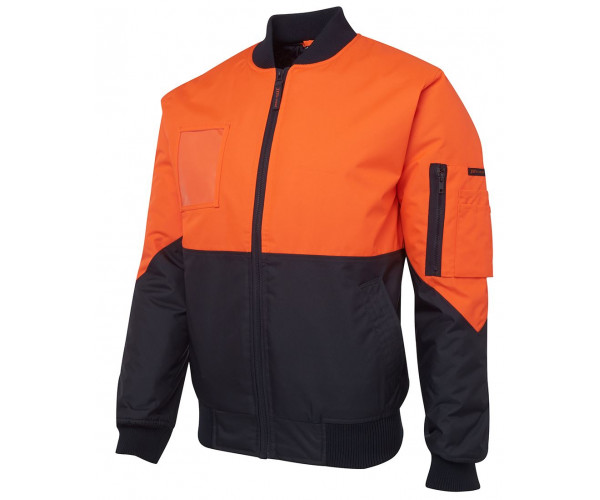 HI VIS FLYING Bomber Style Jacket HI VIS FLYING Bomber Style Jacket