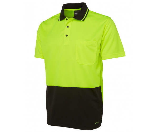 HI VIS Polo Non Cuffed