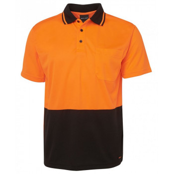 Hi Vis Polo Non Cuffed