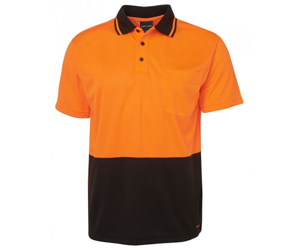 HI VIS Polo Non Cuffed