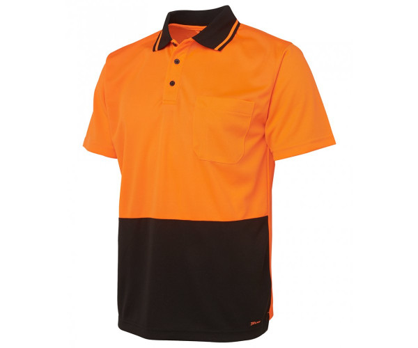 HI VIS Polo Non Cuffed