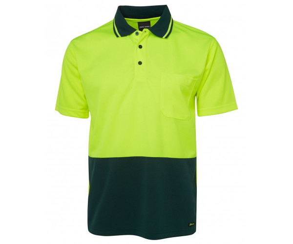 HI VIS Polo Non Cuffed