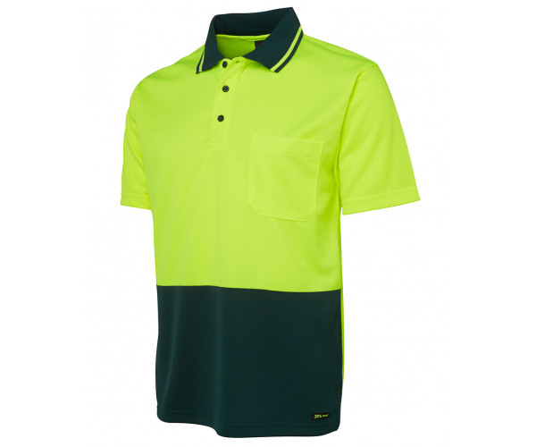 HI VIS Polo Non Cuffed